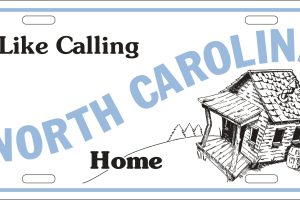 I Like Calling North Carolina Home License Plate