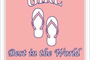 Carolina Girl Parking Only Sign - 12x18