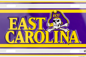 East Carolina Pirates License Plate