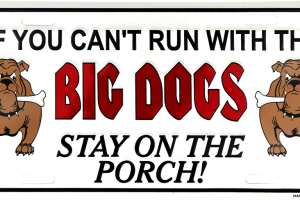 Big Dogs License Plate