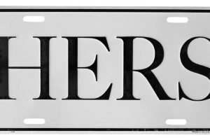 Hers License Plate