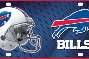 Buffalo Bills Helmet License Plate