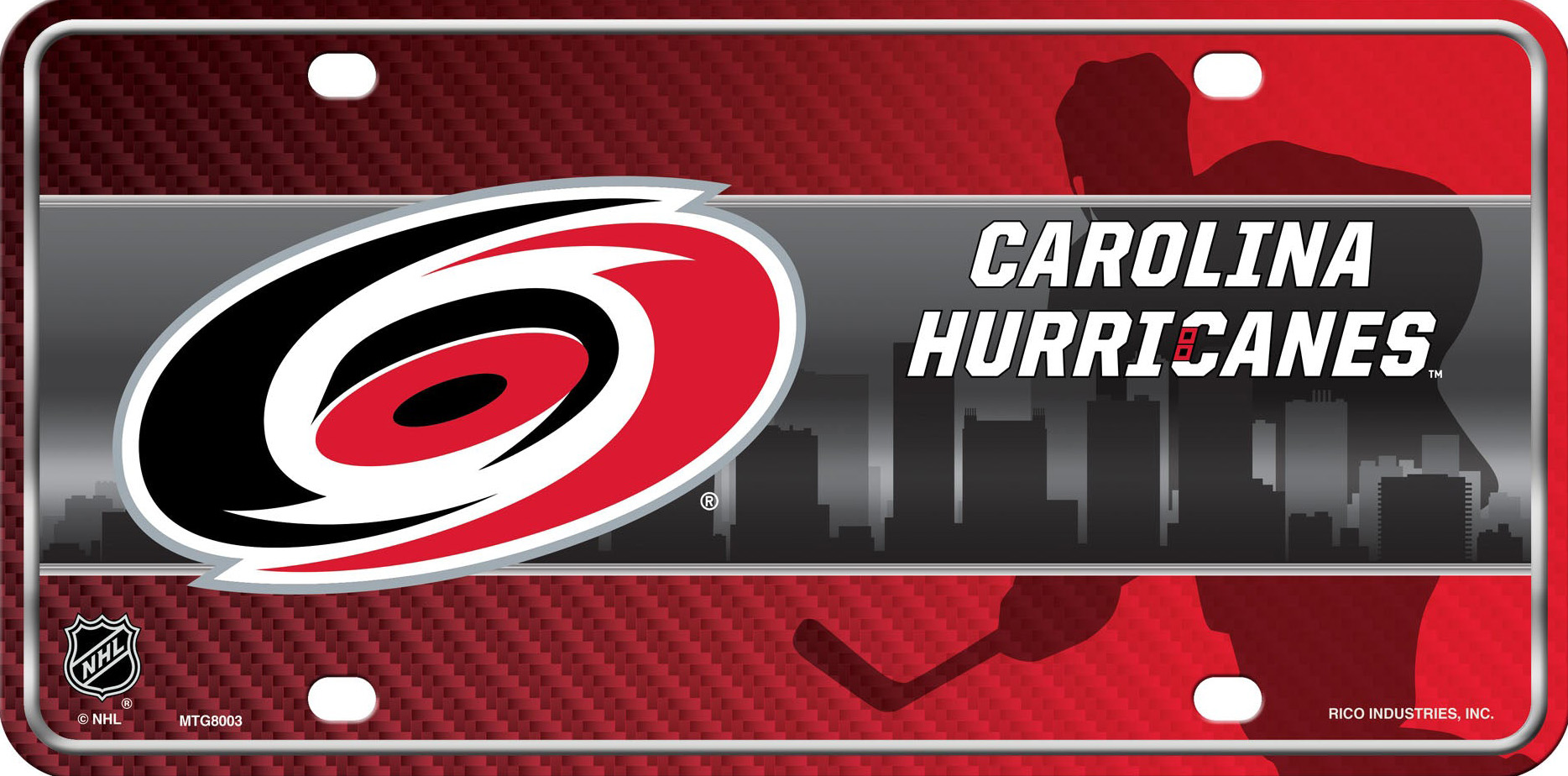 Carolina Hurricanes License Plate