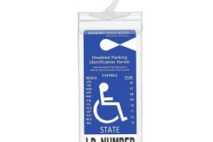 Handicapped Placard Holder