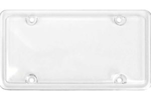 License Plate Covers - Clear