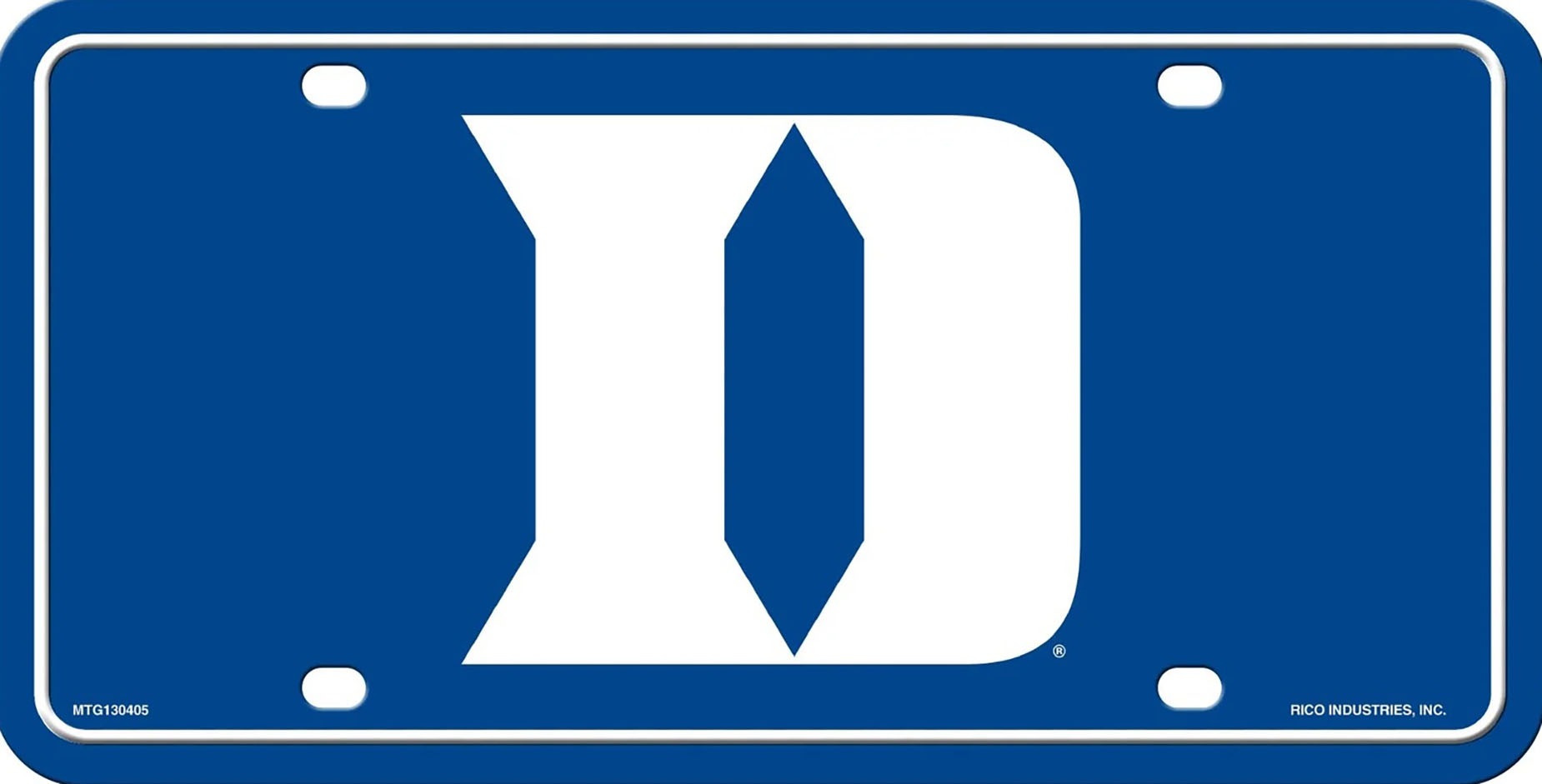 Duke Logo License Plate